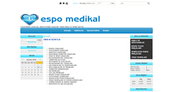Desktop Screenshot of espomedikal.com