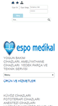 Mobile Screenshot of espomedikal.com